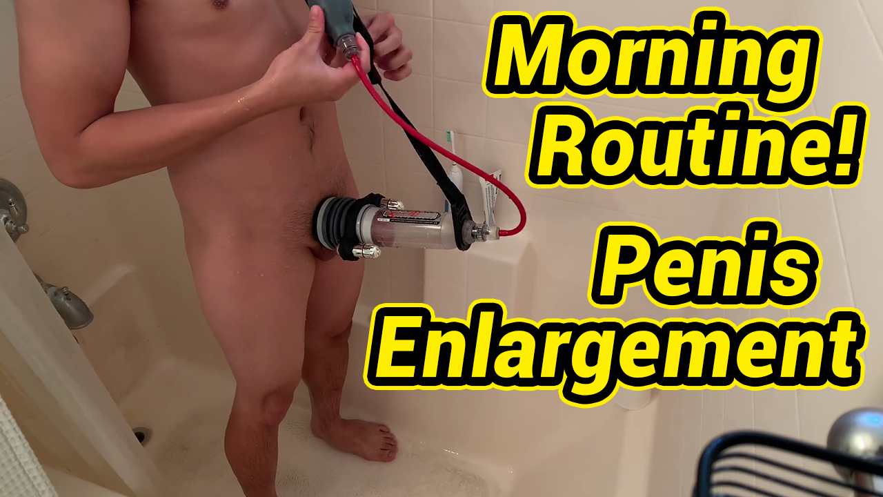 Bathmate: Penis Enlargement - Morning Routine! 🔥