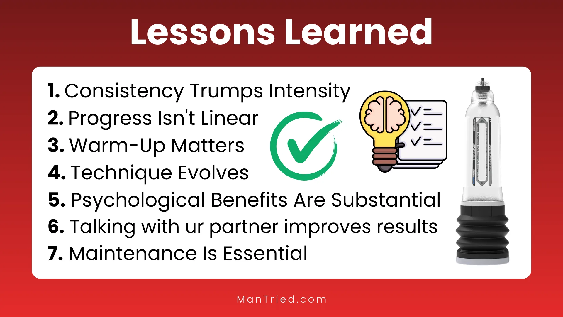 lessons learned