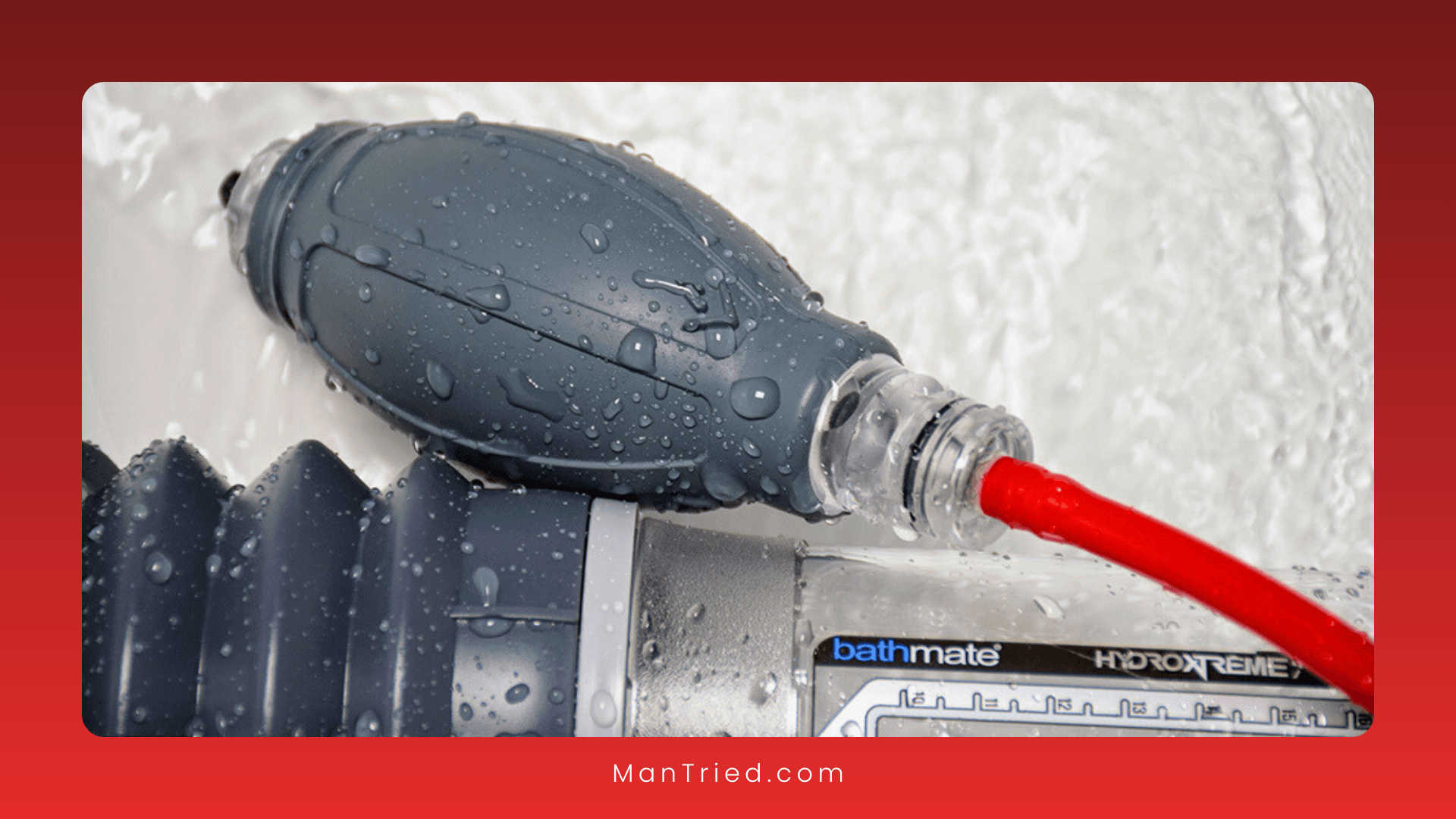 In-Depth Bathmate HydroXtreme7 Review: Results and Insights 3 handball pump