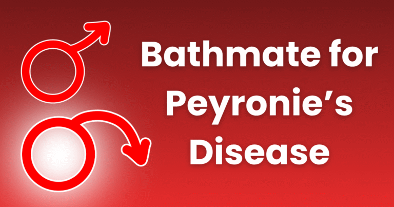 Bathmate for Peyronie's disease